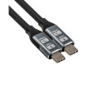 Кабель для зарядки EXEGATE Type-C - Type-C EX-CCP-USB3.2-CMCM-1.0 EX298762RUS