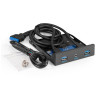 Планка USB на переднюю панель EXEGATE U3H-627S EX298351RUS